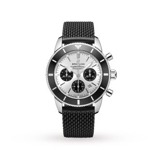 Breitling Superocean Heritage B01 Cronografo 44 Orologio in acciaio inossidabile AB0162121G1S1